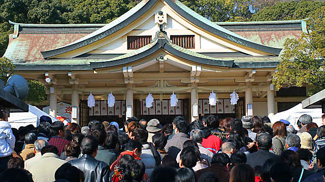 湊川神社の初詣
