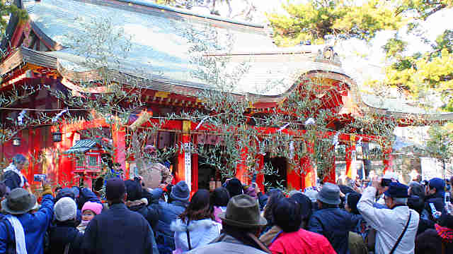 長田神社の古式追儺式・節分祭
