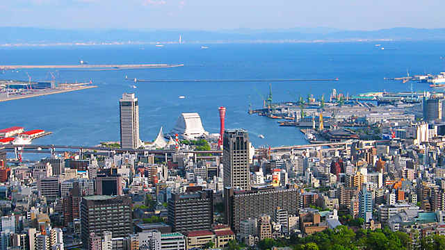 神戸港の風景