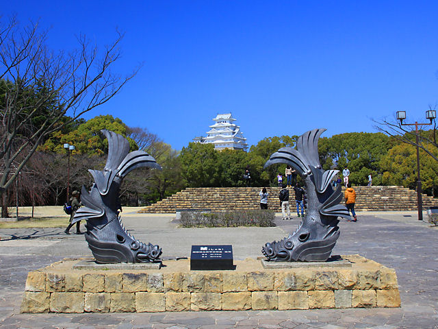 姫路城公園・城見台公園から撮影